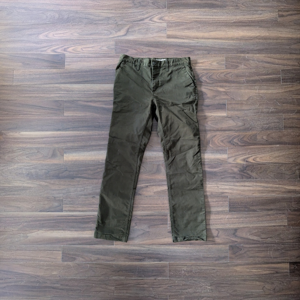 DC Men's Dark Olive Chinos